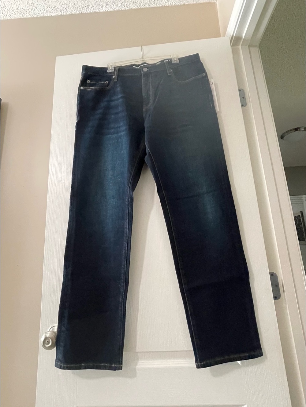 Essentials Blue Straight Jeans Classic Style NWT